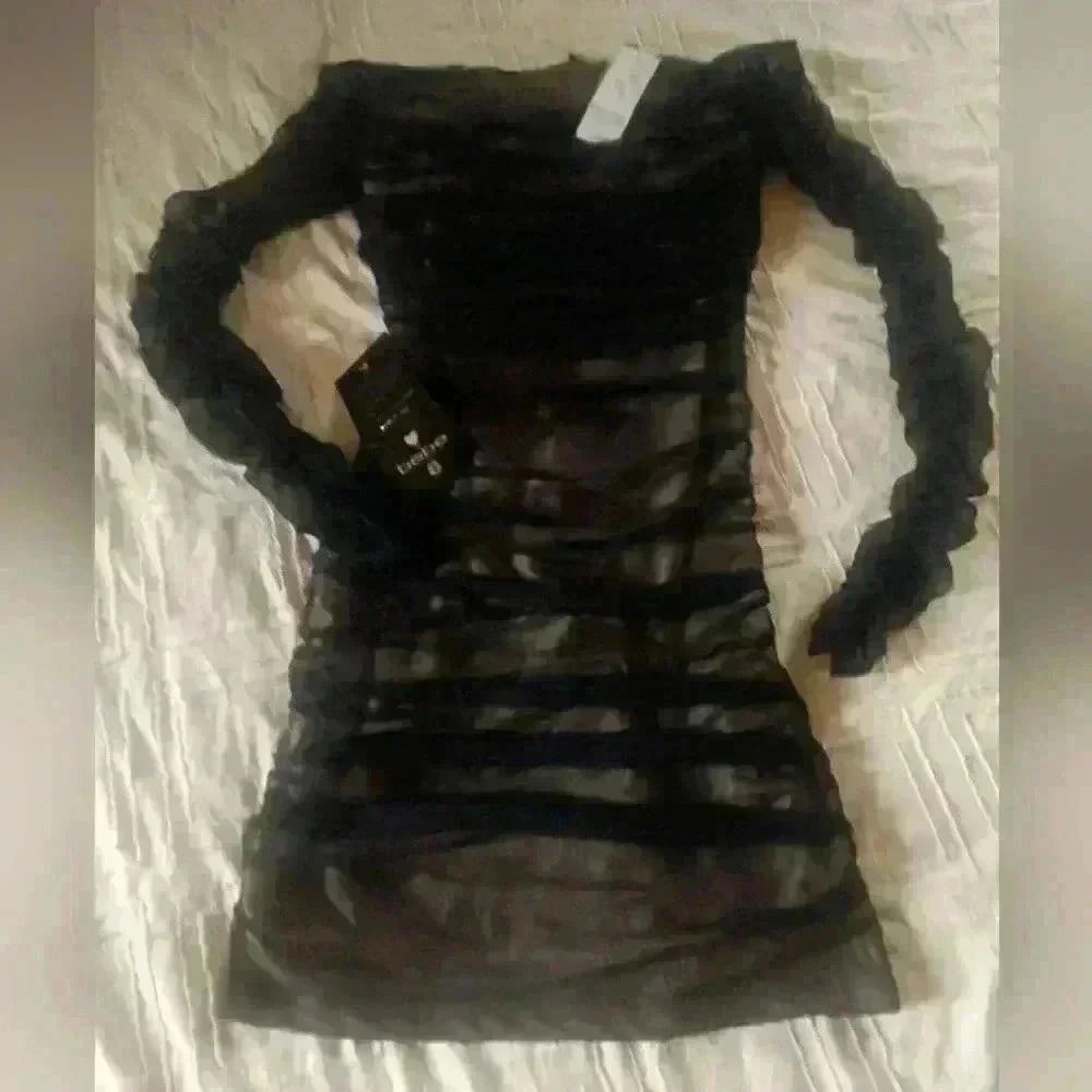 **NWT** Corsican Nights Off-Shoulder Mini dress, Size Small